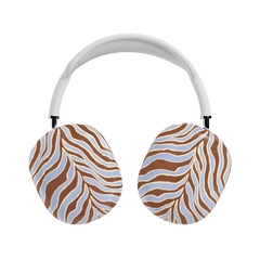 Untamed | Brown & Blue Zebra AirPods Max Case