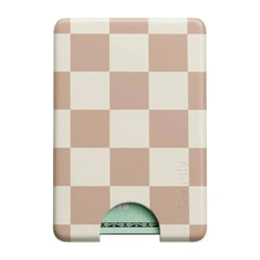 Fit Check | Neutral Checkerboard MagWallet
