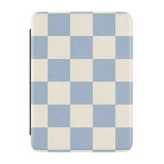 Fit Check | Light Blue Checkerboard Kindle Case