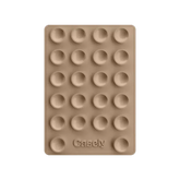 Grippy | Taupe Silicone Suction Phone Mount with MagSafe