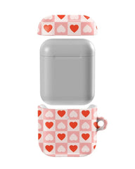 King of My Heart | Checkered Hearts AirPods Case