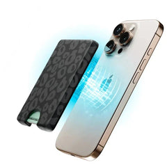 Into the Wild | Black Leopard MagWallet