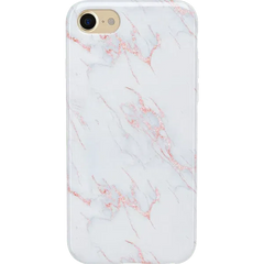 Subtle Blush | White and Pink Marble Case