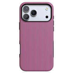 Stripes and the City | Pink & Purple Pinstripe Case