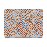Untamed | Brown & Blue Zebra Laptop Shell