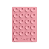 Grippy | Pink Silicone Suction Phone Mount with MagSafe