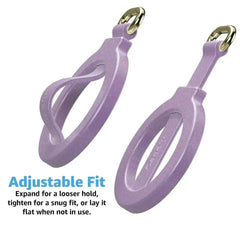 Lavender Waves | Purple Shimmer MagRing+ with Keychain