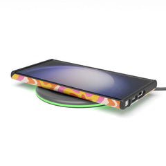 Tropical Color Splash | Abstract Retro Samsung Case
