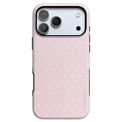 On the Dot | Pink & White Polka Dot Case