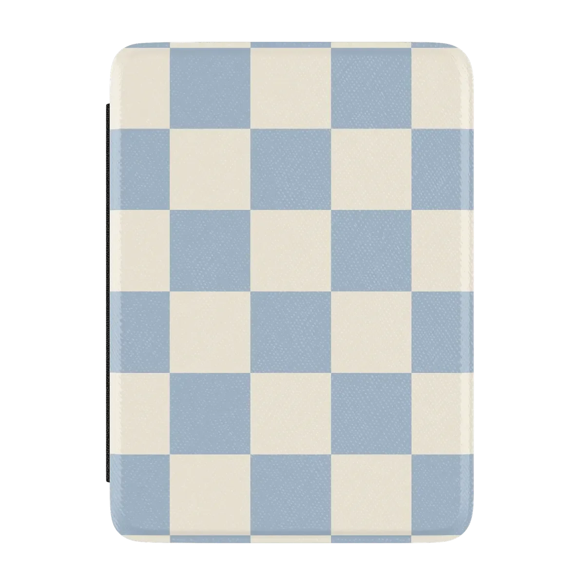 Fit Check | Light Blue Checkerboard Kindle Case