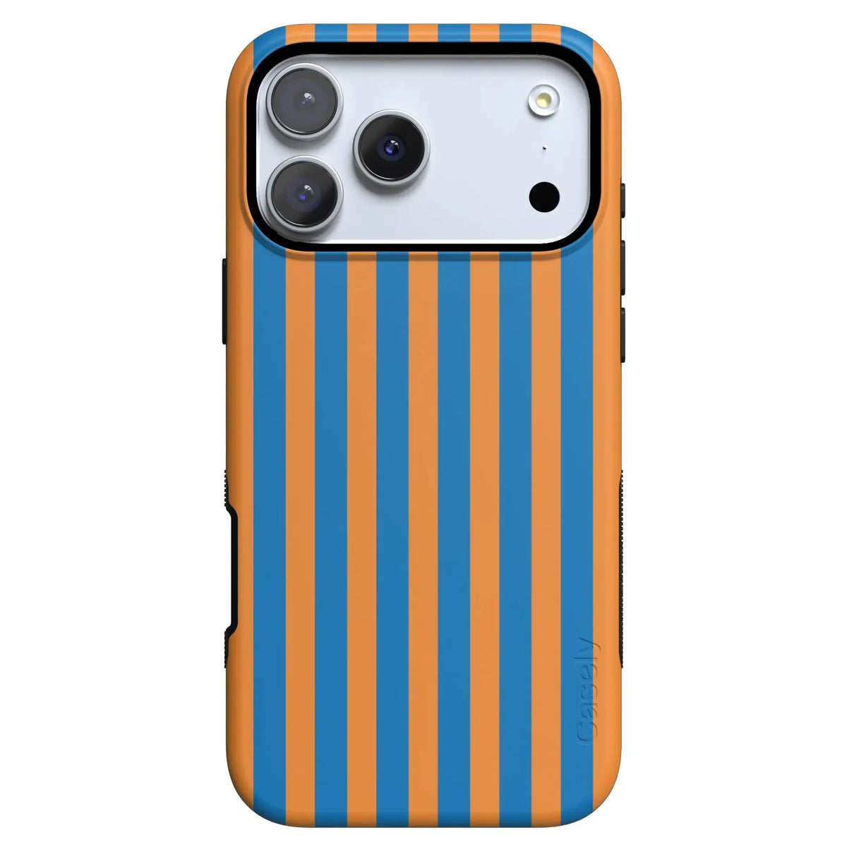 Go New York | Blue & Orange Stripes Case