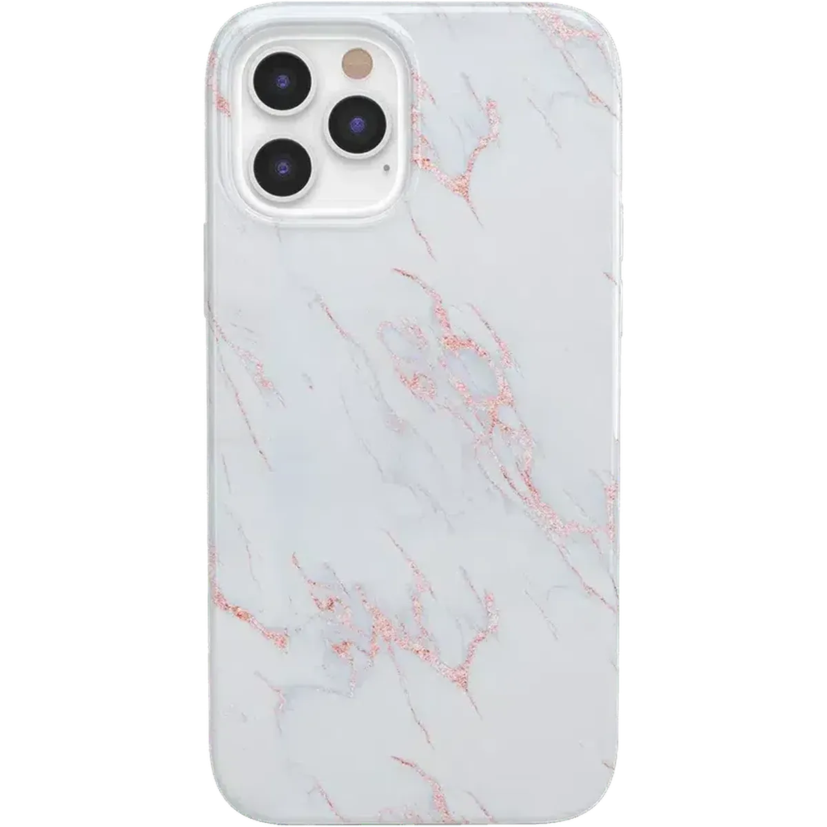 Subtle Blush | White and Pink Marble Case
