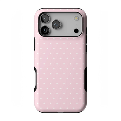 On the Dot | Pink & White Polka Dot Case