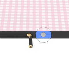 Pink Plaid | Sunday Best Laptop Case