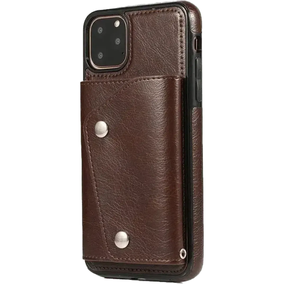 Brown Vegan Leather | Wallet Case