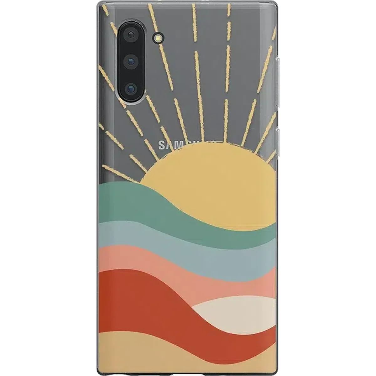 Here Comes the Sun | Colorblock Sunset Samsung Case