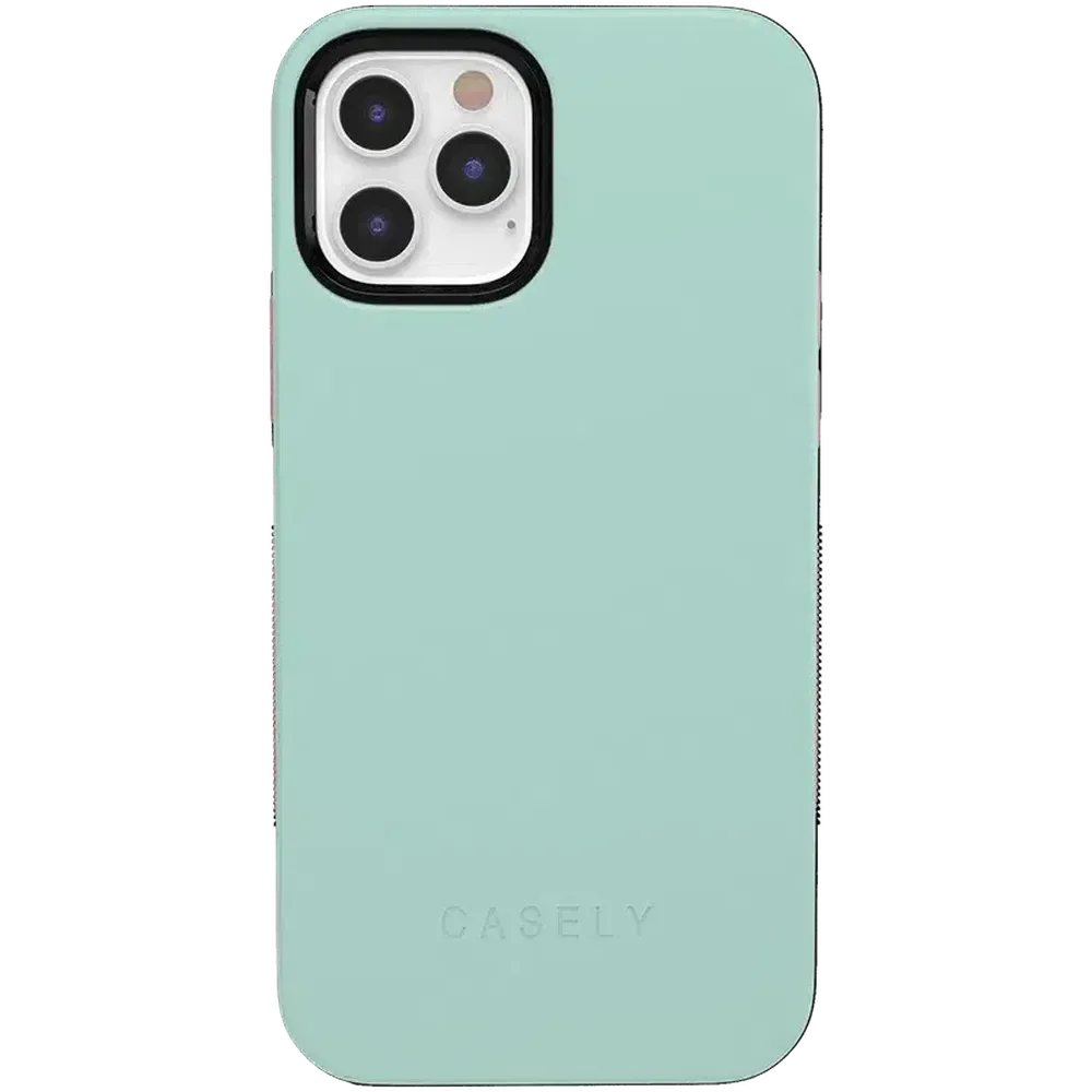 Mint Green on Pink | Ultra-Protective Bold Case
