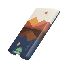 Opposites Attract | Day & Night Colorblock Mountains MagWallet