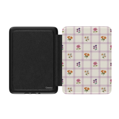 Meadow Check | Floral Gingham Kindle Case