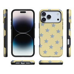 Shine Bright | Butter Yellow Stars Case