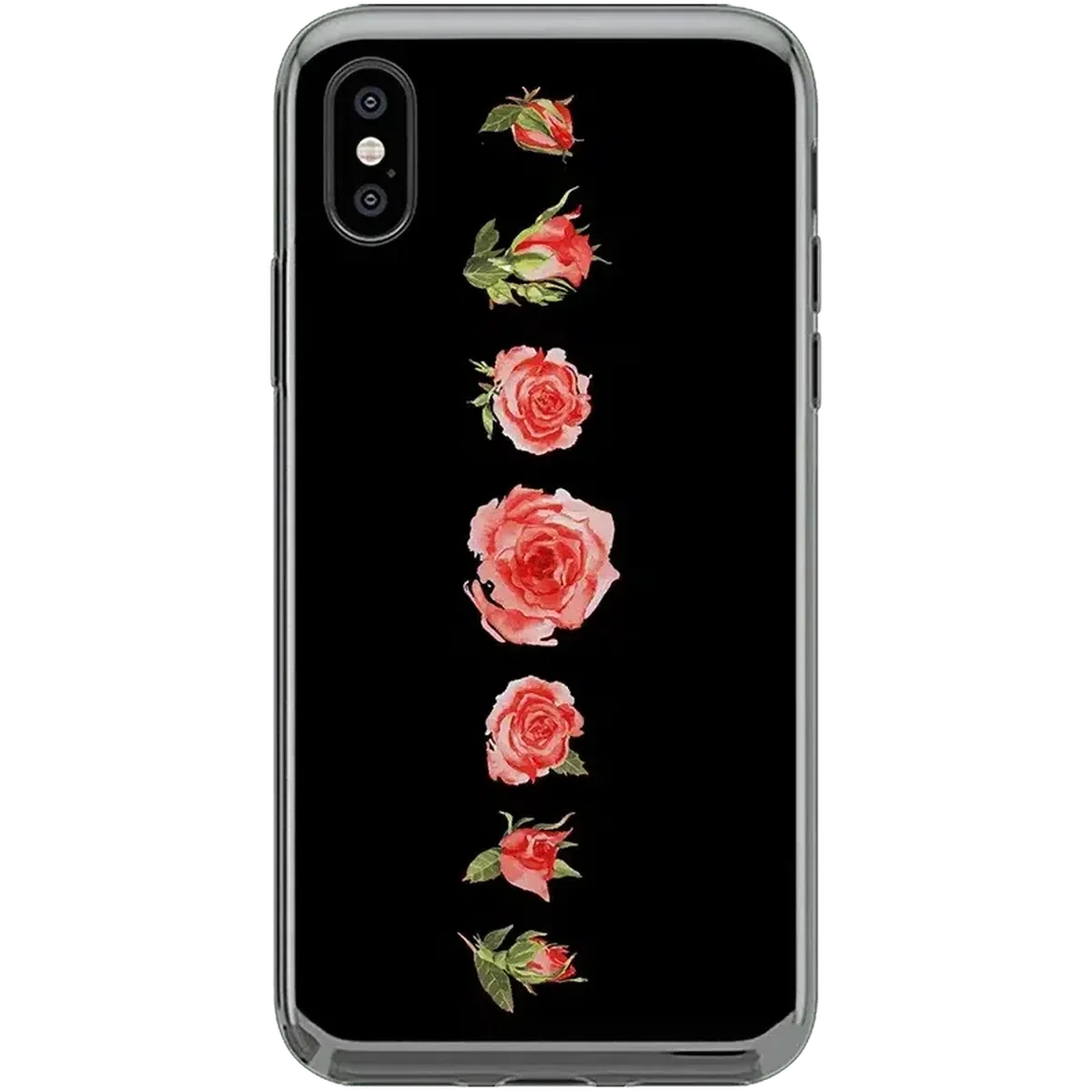 Accept the Rose | Blooming Red Rose Floral Case