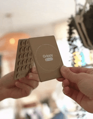 Grippy | Black Silicone Suction Phone Mount with MagSafe
