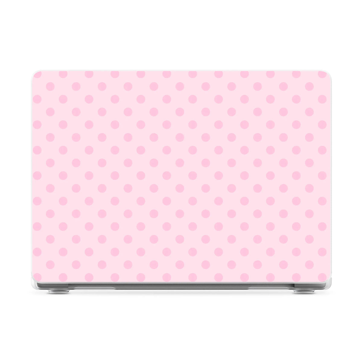 Spotted in SoHo | Pink Polka Dot Laptop Shell