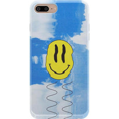 On Cloud Nine | Glitch Smiley Face Case