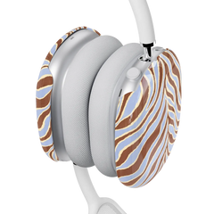 Untamed | Brown & Blue Zebra AirPods Max Case