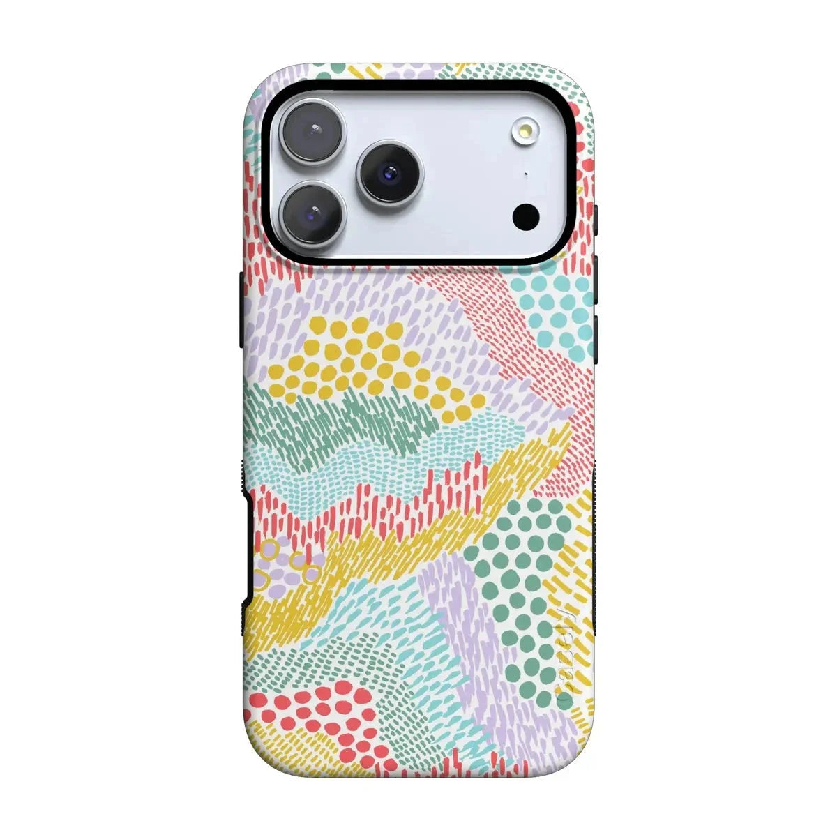 Color Me Happy | Pattern Colorblock Case